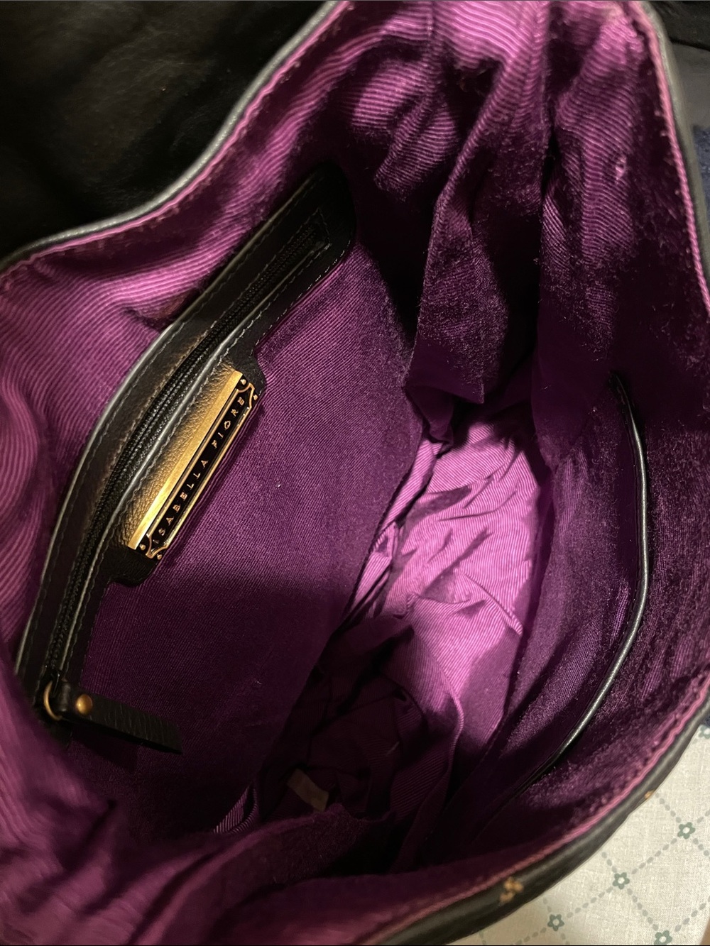 Isabella Fiore embroidered hobo shoulder bag - Picture 10 of 13